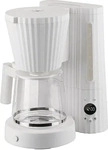 Alessi MDL14/W, ALESSI Filterkaffeemaschine Plisse 1,5l Weiss weiss