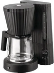 Alessi MDL14/B, ALESSI Filterkaffeemaschine Plisse 1,5l Schwarz schwarz