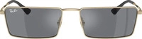 Ray-Ban RB 3741 92136V, Sonnenbrille, Unisex, in Sehst&auml;rke erh&auml;ltlich