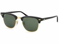 Ray-Ban Clubmaster RB 3016 W0365 large, Browline Sonnenbrille, Unisex, in...