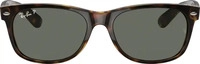 Ray-Ban Wayfarer RB 2132 902/58 Xlarge, Rechteckige Sonnenbrille, Herren,