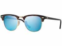 Ray-Ban Clubmaster RB 3016 114517large, Browline Sonnenbrille, Unisex, in...