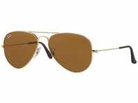 Ray-Ban Aviator large RB 3025 001/33, Aviator Sonnenbrille, Unisex, in...