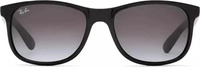 Ray-Ban Andy RB 4202 601/8G, Quadratische Sonnenbrille, Herren, in Sehst&auml;rke