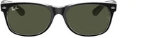 Ray-Ban New Wayfarer RB 2132 6052 l, Rechteckige Sonnenbrille, Unisex, in Sehst&auml;rke