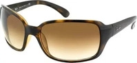 Ray-Ban RB 4068 642/57, Rechteckige Sonnenbrille, Damen, polarisiert