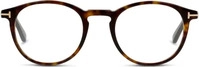 Tom Ford FT 5524/V 052, inkl. Gl&auml;ser, Runde Brille, Unisex