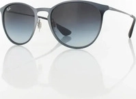Ray-Ban Erika Metal RB 3539 192/8G, Runde Sonnenbrille, Unisex, in Sehst&auml;rke