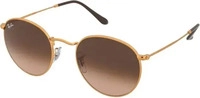 Ray-Ban Round Metal RB 3447 9001/A5, Runde Sonnenbrille, Unisex, in Sehst&auml;rke