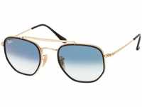 Ray-Ban THE MARSHALII RB 3648 M 91673F, Aviator Sonnenbrille, Unisex
