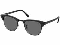 Ray-Ban Clubmaster RB 3016 1305/B1 S, Browline Sonnenbrille, Unisex, in...