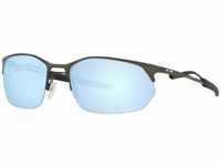 Oakley Wire Tap OO 4145 06, Rechteckige Sonnenbrille, Herren, polarisiert