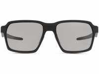 Oakley PARLAY OO 4143 04, Quadratische Sonnenbrille, Herren, polarisiert