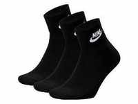 Nike Socken 3er Pack Damen schwarz, 34-38