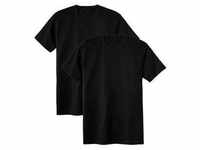 Calida T-Shirt 2er Pack Herren schwarz, L