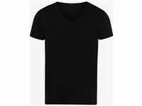 Hanro V-Shirt Herren Jersey, schwarz