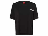 HUGO Pyjama-Shirt Damen schwarz, S