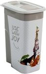 rotho Tierfutter Sch&uuml;ttdose 4.1 l FLO, cappuccino, Kunststoff
