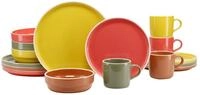 Creatable Kombiservice 16-tlg STACK, multicolour, Steingut