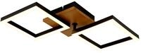Globo Lighting Deckenleuchte KERRY, schwarz, Metall