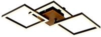 Globo Lighting Deckenleuchte KERRY, schwarz, Metall