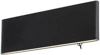 Globo Lighting Wandleuchte SIEGFRIED, schwarz, Aluminium