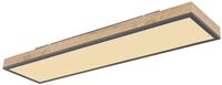 Globo Lighting Deckenleuchte DORO, Graphit, Aluminium