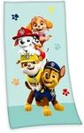 Duschtuch 75x150cm Paw Patrol, multicolour, Baumwolle