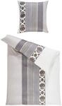 JOOP! Bettw&auml;sche 135x200cm ORNAMENT STRIPE EX, Graphit, Baumwolle