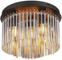 Globo Lighting Deckenleuchte GORLEY, schwarz, Metall