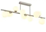Globo Lighting Deckenleuchte RIHA, nickel, Metall