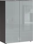 MID.YOU Schuhschrank GENOVA, Graphit, Holznachbildung