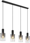 Globo Lighting H&auml;ngeleuchte FLORENTINA, schwarz, Metall