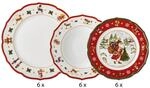 Hutschenreuther Set 18-tlg. HappyWintertimeRed, rot, Porzellan