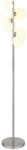 Globo Lighting Stehleuchte RIHA, nickel, Metall
