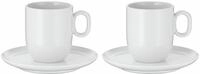 WMF Cafe Creme Tassen-Set 4-tlg. BARISTA, Porzellan