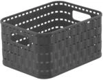 rotho Korb COUNTRY, schwarz, Polyproplyen