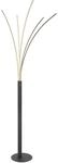 Globo Lighting Stehleuchte Metall schwarz, schwarz, Metall