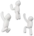 Zurbr&uuml;ggen Buddy Wandhaken weiss, Kunststoff