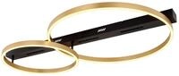 Globo Lighting Deckenleuchte LUFFY, schwarz, Metall