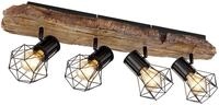 Globo Lighting Strahler PRISKA, schwarz, Metall
