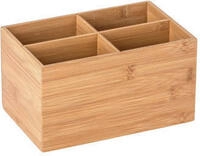 Wenko Bambus Box Terra, natur, Bambus