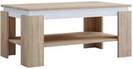 VCM Couchtisch ROLAS, Eiche s&auml;gerau/sonoma, Holznachbildung