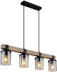 Globo Lighting H&auml;ngeleuchte LILA, schwarz, Metall