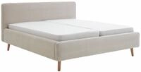 XORA Polsterbettgestell MATTIS, beige, Cord