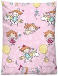 Biberna Baby Bettw&auml;sche FEEN, rosa, Baumwolle