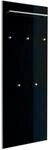 VOSS XL-Garderobenpaneel flach SANTINA, anthrazit, Glas