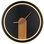 Globo Lighting Wanduhr SUSSY, schwarz, Metall
