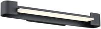 Hell LED-Wandleuchte BOX, schwarz, Metall