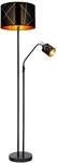 Globo Lighting Stehleuchte BEMMO, schwarz, Metall